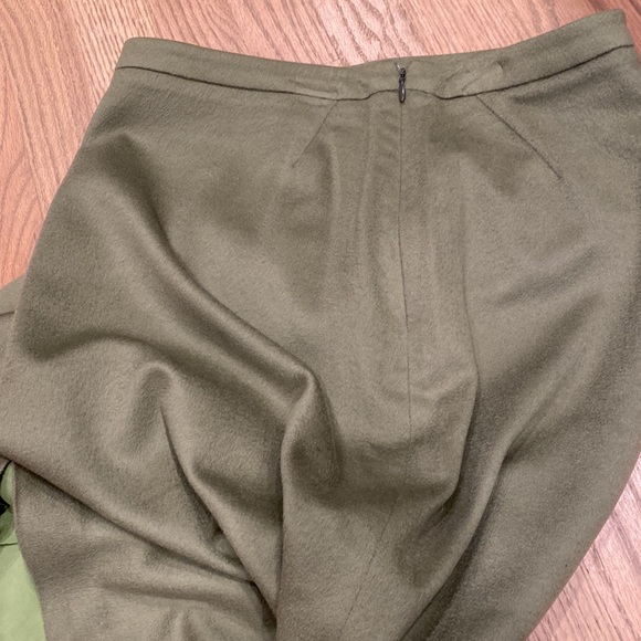 Loro Piana Cashmere Skirt - Green - Picture 9 of 9